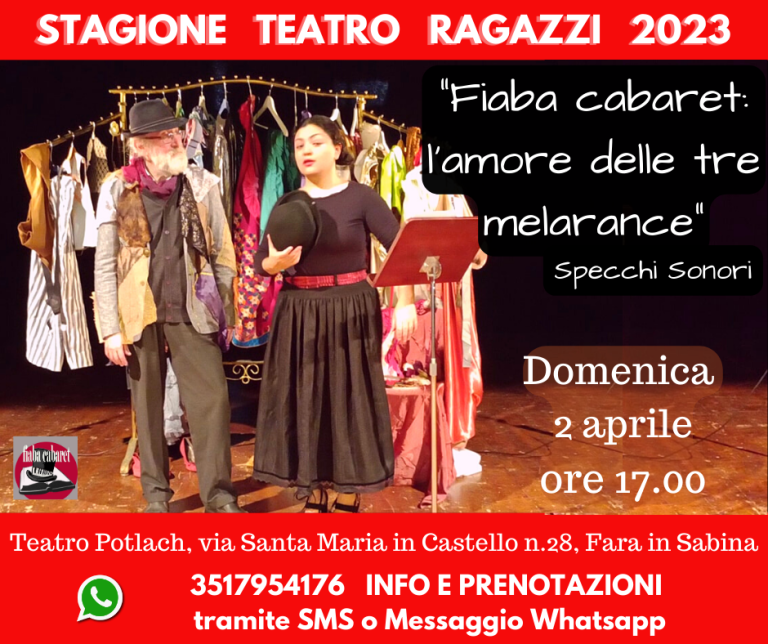 A Fara in Sabina arriva un cabaret a misura di bambino