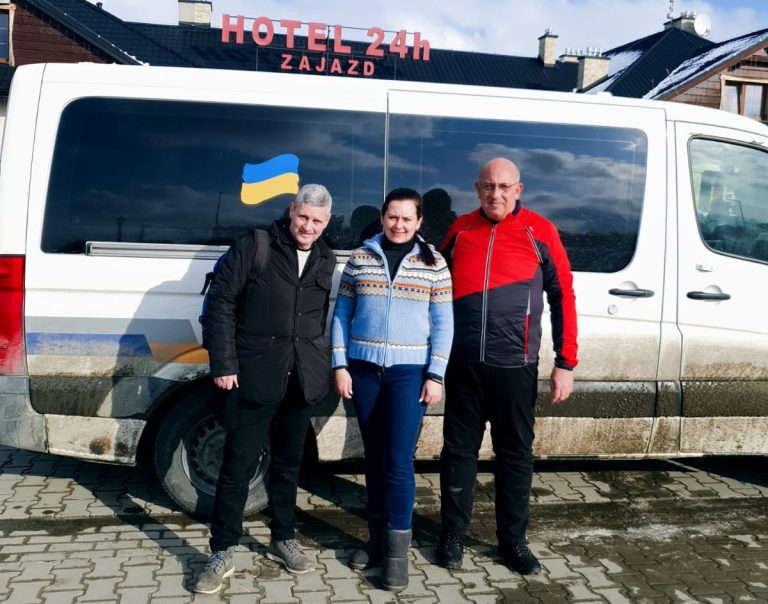 L’Associazione nazionale VVF di Rieti raccoglie 800 chili di beni per l’Ucraina