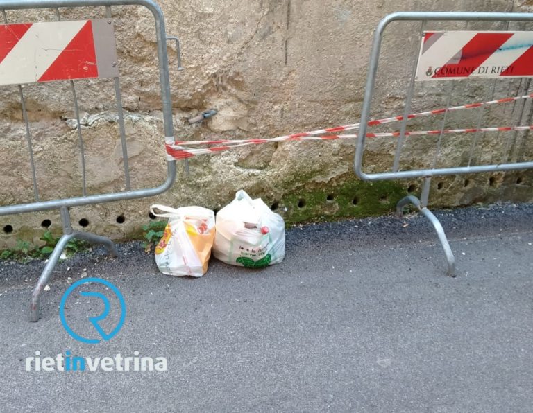 SEI TU IL REPORTER – “A Rieti spesso si usa abbandonare i propri rifiuti in strada. Perchè?”