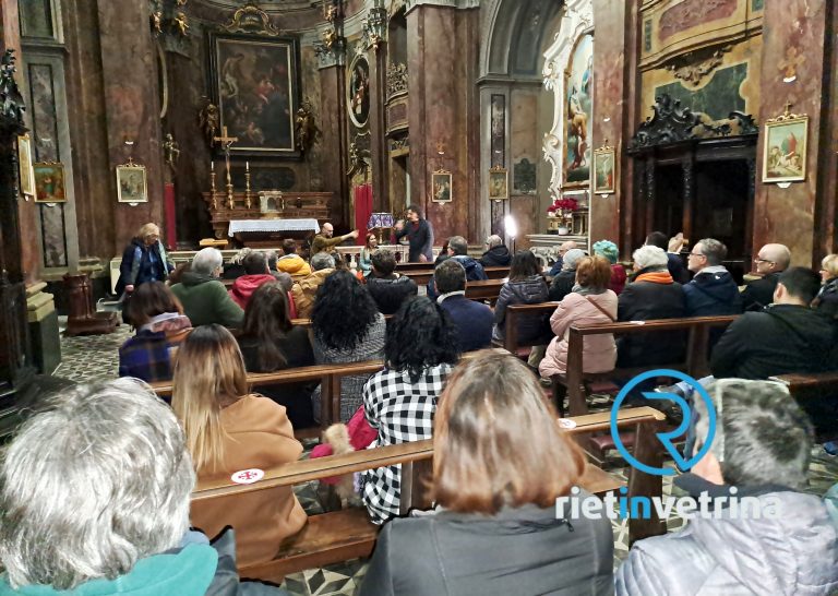 Pienone per Ilaria Bifarini nella Chiesa di San Rufo