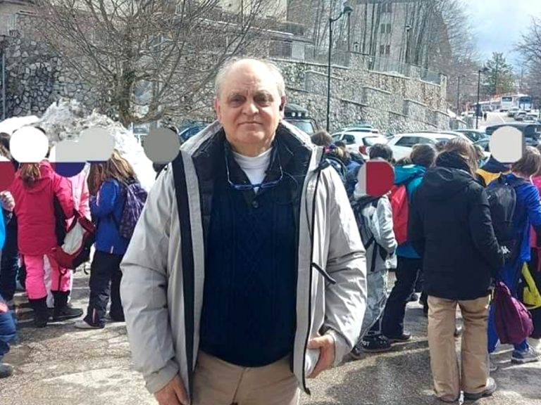 Il presidente Regnini saluta i ragazzi di “Crescere sugli sci”
