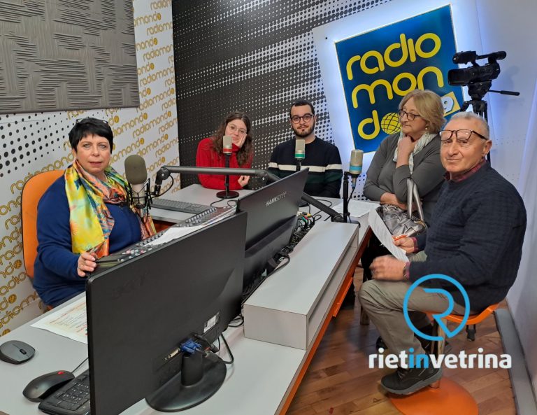 ►VIDEO – A Radiomondo Helena Cocco e Massimo Giorgi (MenteLocale Odv), Petronilla Depalo e Graziano Marcaccio (AUSER)