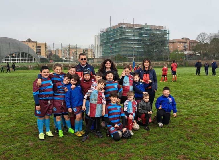 Festa del Rugby, tanto divertimento per i giovani rugbysti degli Arieti