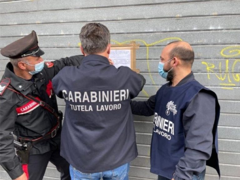 Azienda trovata con tre lavoratori in nero. Carabinieri elevano oltre 13mila euro di multa a impresa boschiva