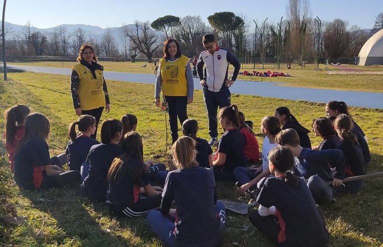 Anche a Rieti svolto l’evento “Diamo radici alla speranza, piantiamo un melograno”
