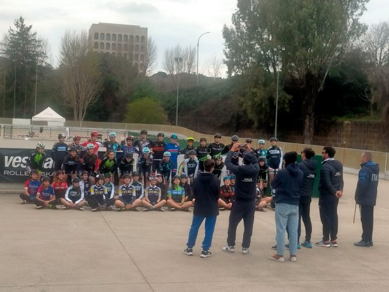 La reatina Giulia Paolantoni, dell’ASD Rieti in Line, tra i grandi del pattinaggio corsa