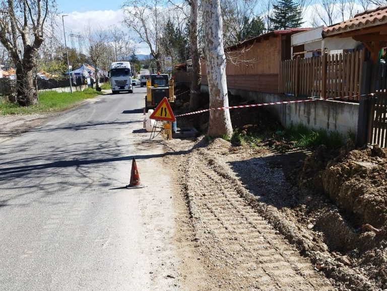 Fara in Sabina, eseguiti i lavori per la messa in sicurezza tratto della Salaria Vecchia