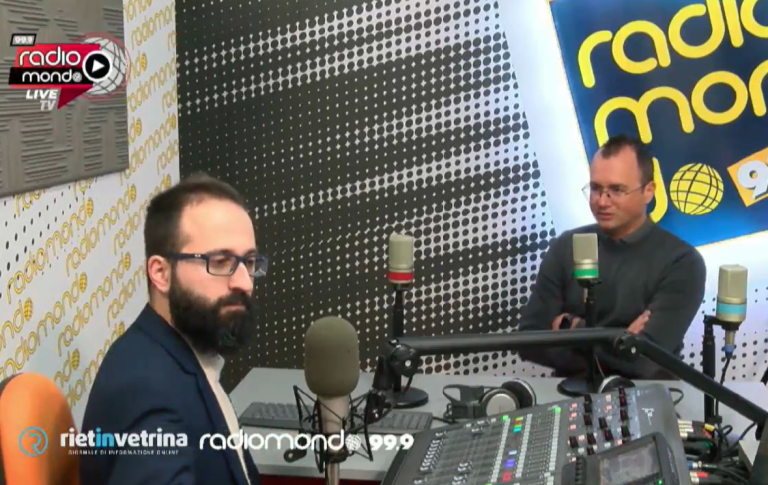 ► VIDEO – Francesco Faraglia, programmatore, ospite di Radiomondo e Rietinvetrina