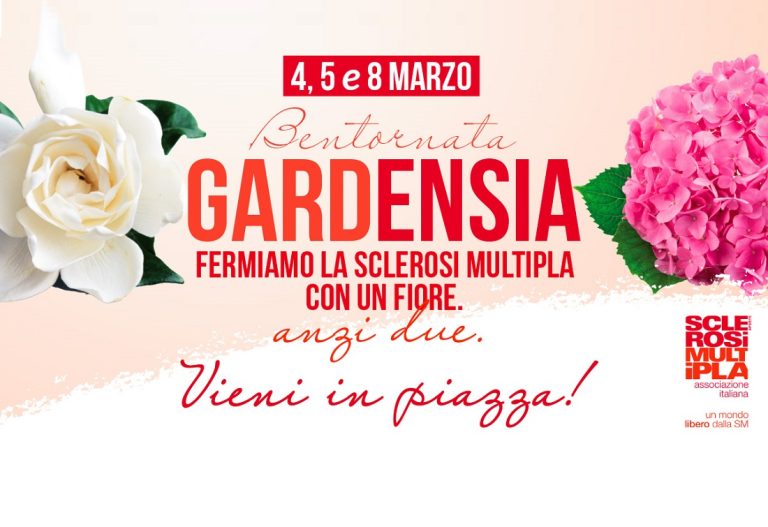 Per la Festa della Donna regala la gardenia e l’ortensia AISM. A Rieti il 4 – 5 – 8 marzo