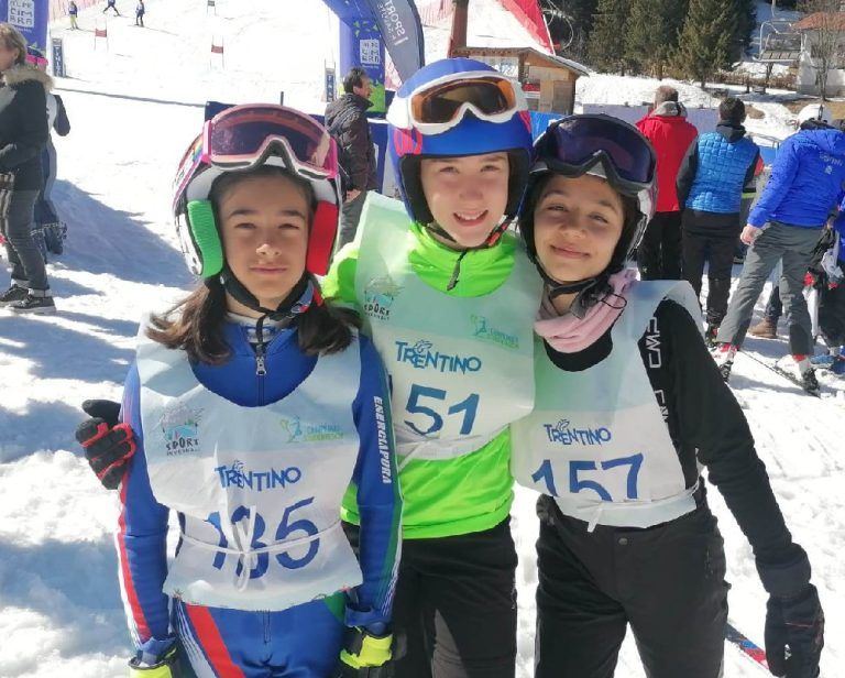 Campionati nazionali studenteschi di sci alpino: ottimo risultato per Martina Labonia, Cristina Morelli ed Elena Rosati