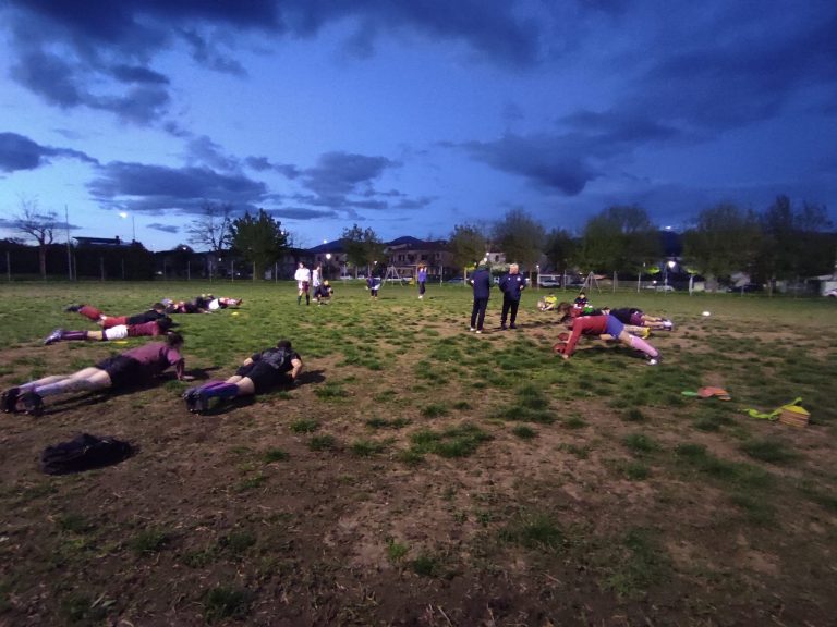 Gli Arieti Rugby Rieti pronti per la sfida contro Sulmona per il matematico primo posto