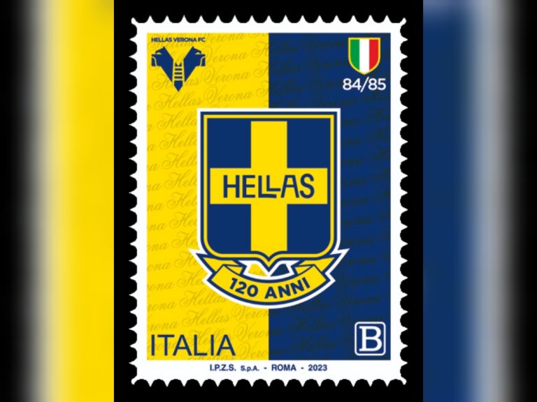 Emesso francobollo dedicato all’Hellas Verona