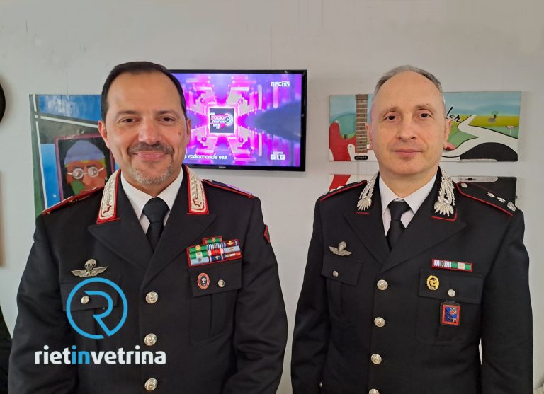 ►VIDEO – A Radiomondo il Ten. Col. Pietro Ronci C.te Compagnia Poggio Mirteto e il Lgt. Rosario Caliendo C.te Stazione Passo Corese