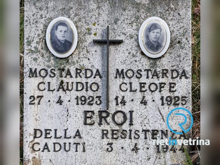 ANPC Rieti ricorda Claudio e Cleofe Mostarda morti nell’eccidio del 1944 a Poggio Bustone