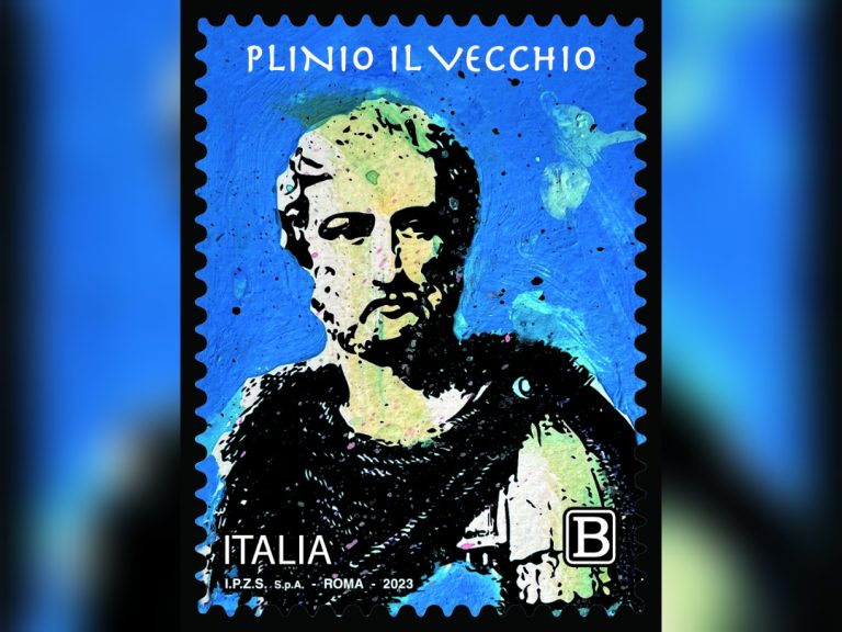 Emesso francobollo dedicato a Plinio il Vecchio