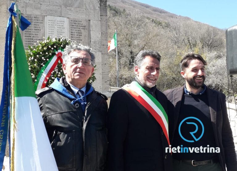 Commemorato l’eccidio di Leonessa avvenuto il Venerdi Santo del 7 aprile del 1944