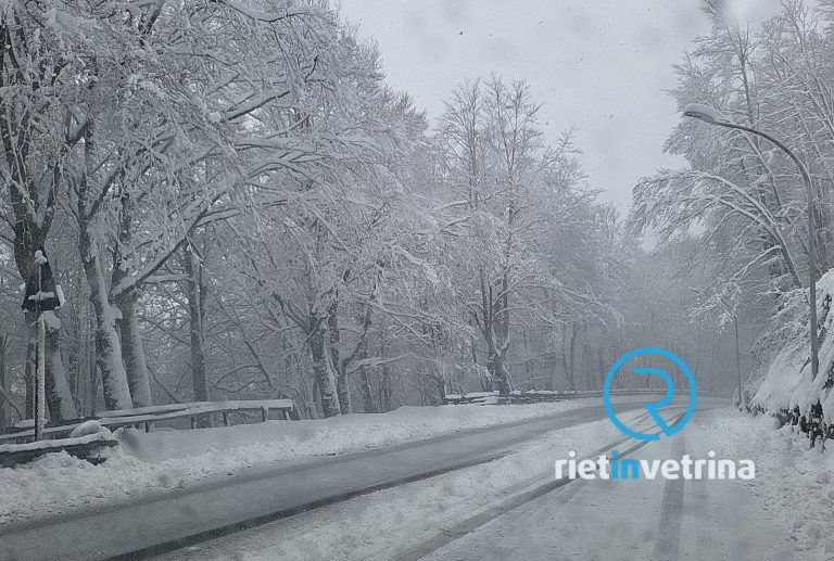 Nevicata a Pian de Rosce