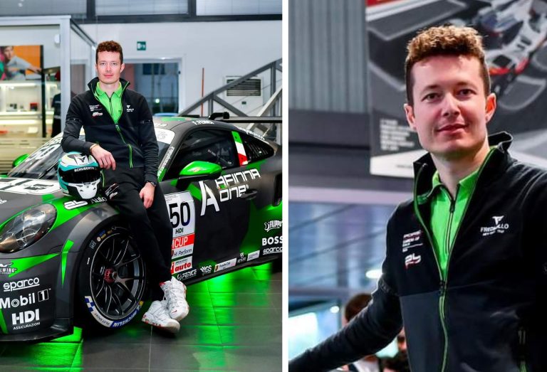 Il reatino Francesco Maria Fenici svela la sua nuova Porsche 2023 firmata Manfredi Ferrara