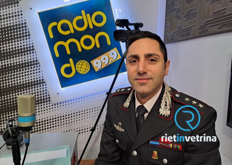 ►VIDEO – Parliamo di Codice Rosso con Salvatore Beneduce, comandate Compagnia Arma Carabinieri di Rieti