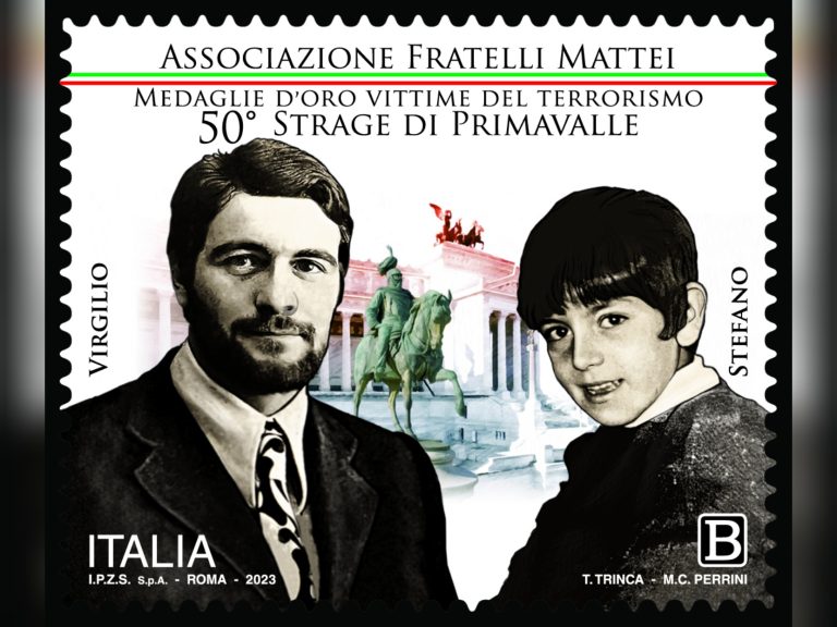 Emesso francobollo dedicato ai fratelli Mattei