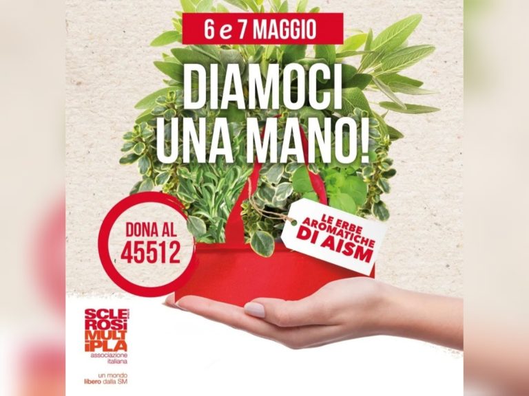Quest’anno per la Festa della Mamma diamoci una mano. Acquista le erbe aromatiche AISM