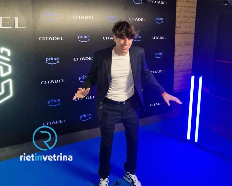 Diego Crescenzi ospite alla presentazione della serie TV Amazon “Citadel”