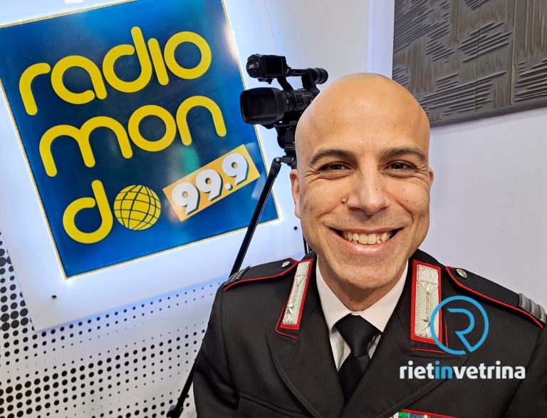 ►VIDEO – Intervista a Giuseppe D’Auria, maresciallo capo comandante Stazione Carabinieri Cottanello