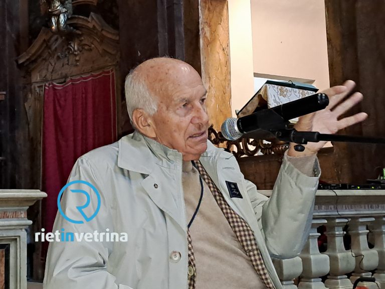 ►VIDEO – Fausto Bertinotti a Rieti per presentare il suo nuovo libro “Pace e rivoluzione”