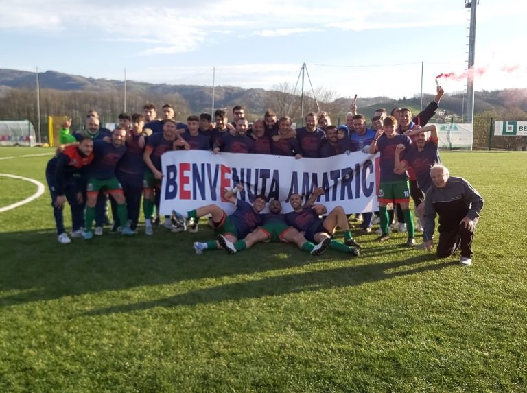 Il 30 maggio l’Amatrice Calcio sarà premiata in Regione Lazio