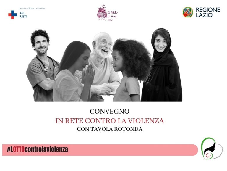 Giovedì 6 aprile nell’aula Magna ASL Rieti l’evento “In rete contro la Violenza”