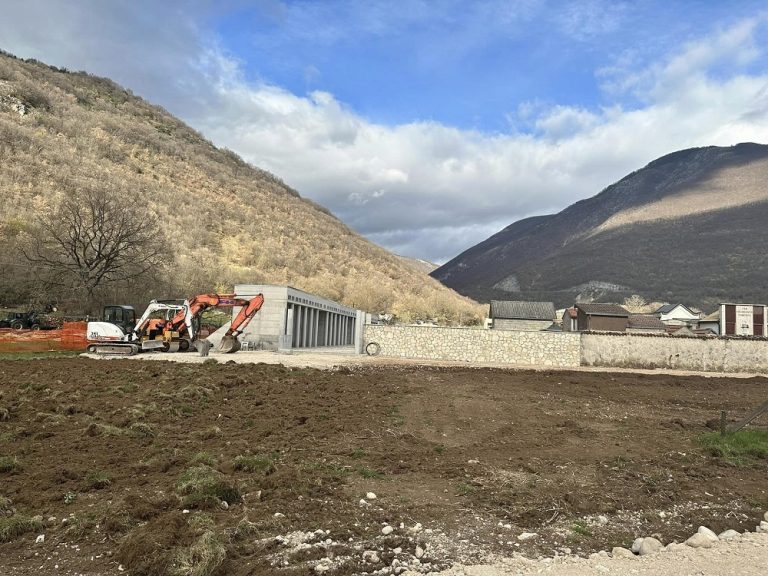 Terminati i lavori di costruzione del nuovo cimitero a Corvaro