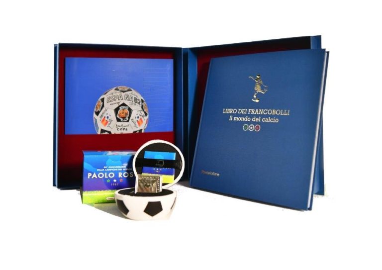 Anche a Rieti il Libro dei francobolli “Il mondo del calcio”