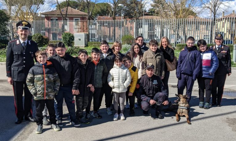 Un giorno da Carabiniere, al comando di Rieti gli studenti di Cantalice