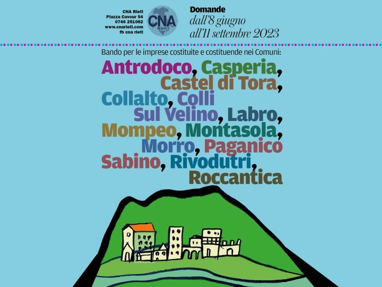 CNA Informa: Avviso pubblico a supporto di imprese che operano nei borghi destinatari dei fondi PNRR (M1C3|2.1)