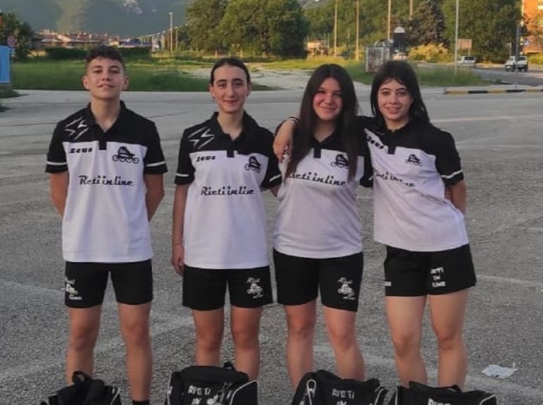 La Rieti in Line a Terni con quattro atleti