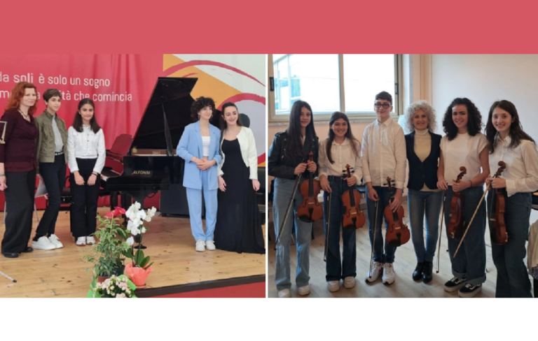 Gli alunni della Merini brillano alla VII edizione del  Concorso Musicale “Pietro Egidi” di Viterbo
