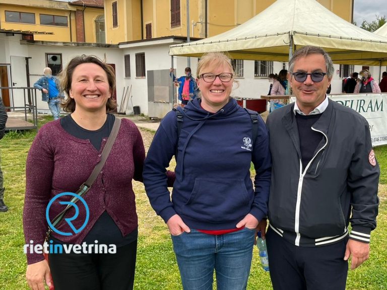Allo Iacoboni  due ex Nazionali del Rugby Michela Este e Licia Stefan