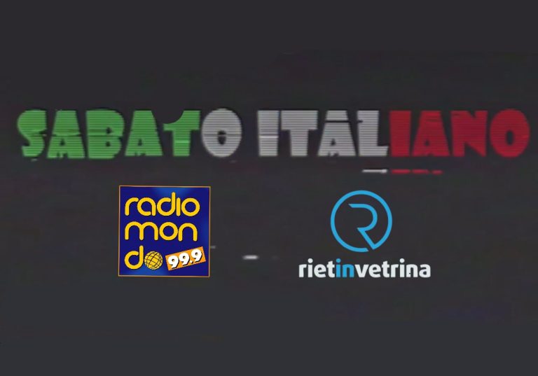 Sabato Italiano: il 6 maggio ospiti Broccoletti e Gunnella (Arieti), il pittore Scacciafratte e il Lgt. Brigotti