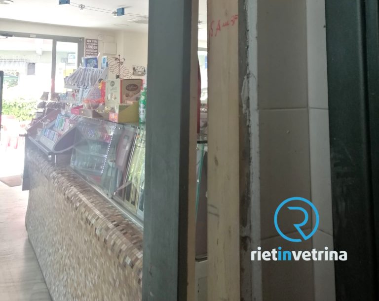 Nuovo furto al Bar Cafè de Paris di fronte al Tribunale di Rieti