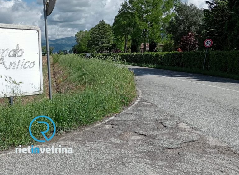 SEI TU IL REPORTER – “Nella Piana Reatina buche ed erba alta. Guidare è un’impresa”