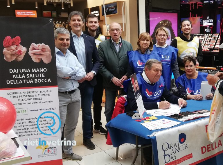 Buona risposta per l’Oral Cancer Day organizzato da LILT Rieti e ANDI