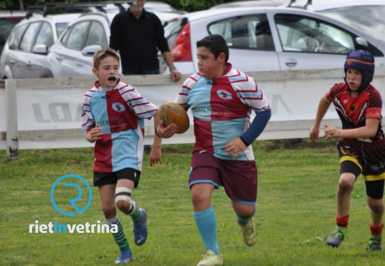I ragazzi degli Arieti Under 11 ben figurano alla Festa del Rugby organizzata dalla Roma Rugby Olimpic