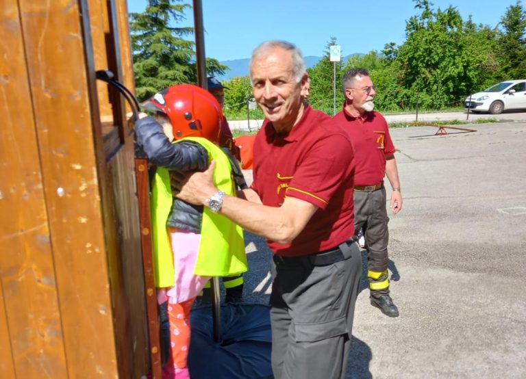 Il 24 maggio tanti bambini hanno partecipato a “Pompieropoli”