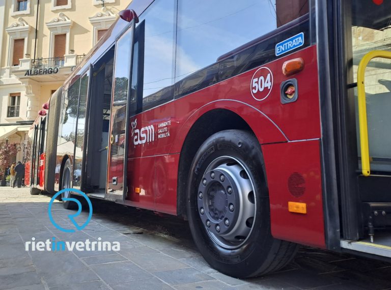 ASM e Comune di Rieti presentano 7 nuovi autobus per il trasporto pubblico locale