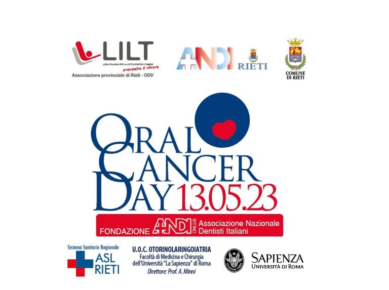 Oral Cancer Day, a Rieti ANDI e LILT organizzano prenotazioni visite