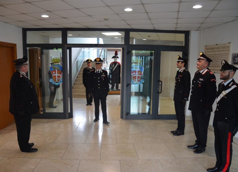 Il Generale Corpo d’Armata Antonio De Vita in visita al Comando Provinciale di Rieti e Poggio Mirteto