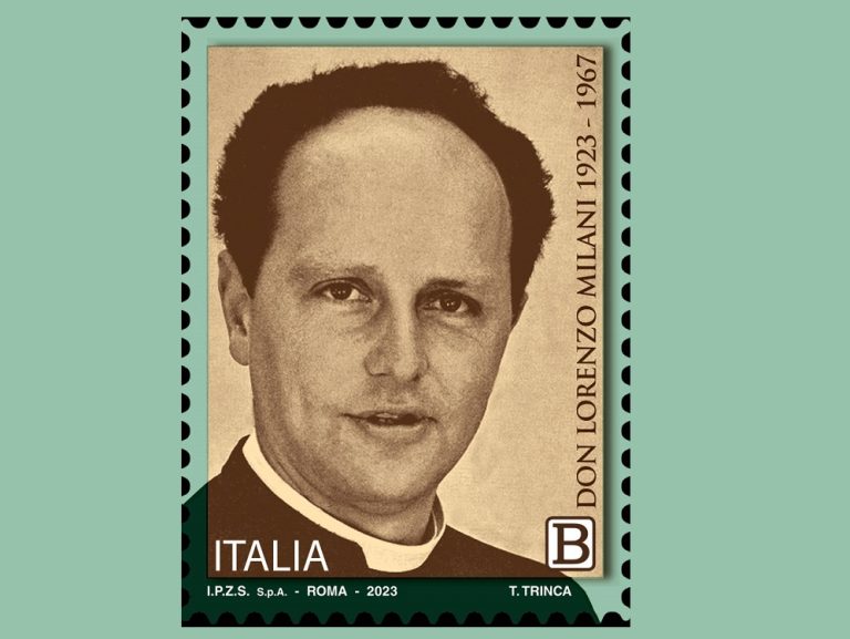 Emesso francobollo in memoria di don Lorenzo Milani