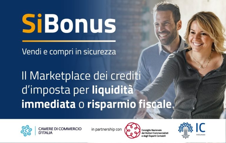 SiBonus, il 25 maggio presentazione piattaforma per la compravendita del credito d’imposta