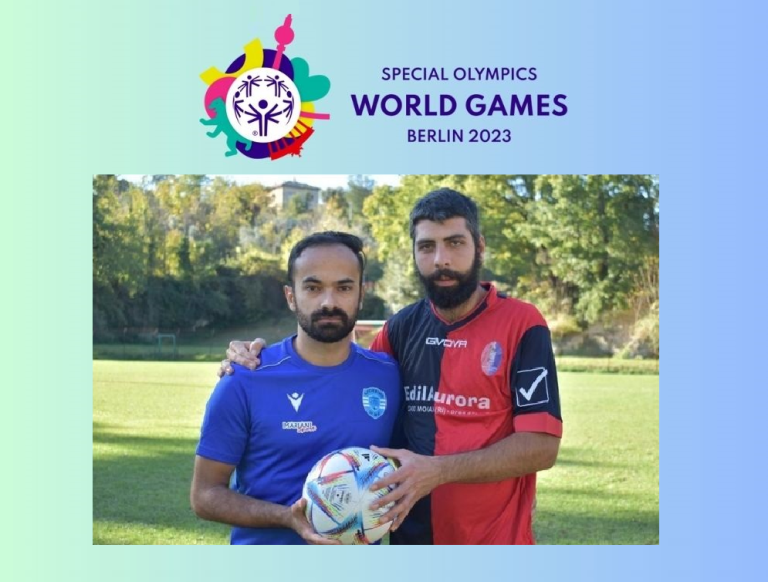 Antonello Carnassale e Leonardo Vellucci in partenza per i Giochi Mondiali Special Olympics Berlino 2023