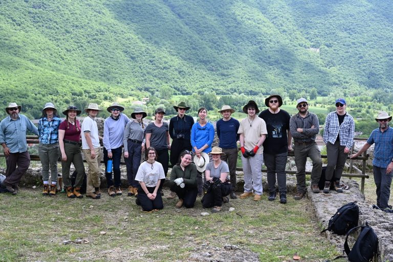 Gruppo di ricerca canadese riprende le indagini di scavo nel sito archeologico Villa di Tito a Paterno di Castel Sant’Angelo